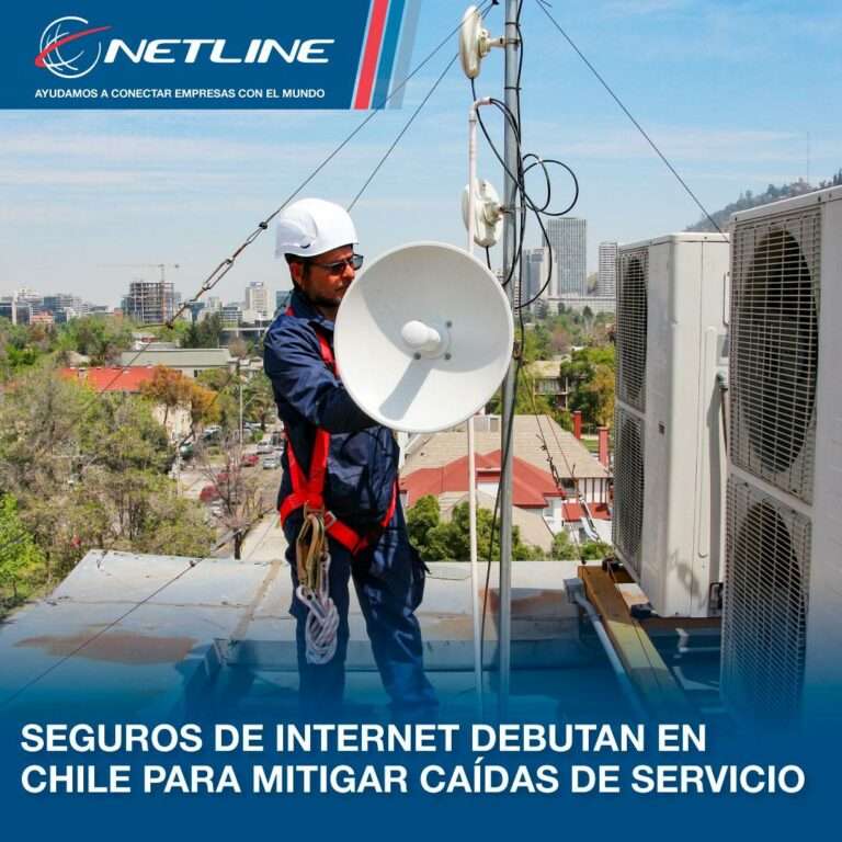 Seguros de Internet debutan en Chile para mitigar caídas de servicio