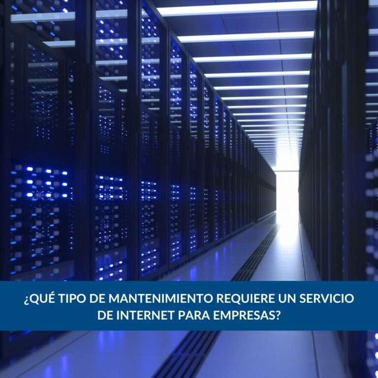 Mantenimiento internet empresas
